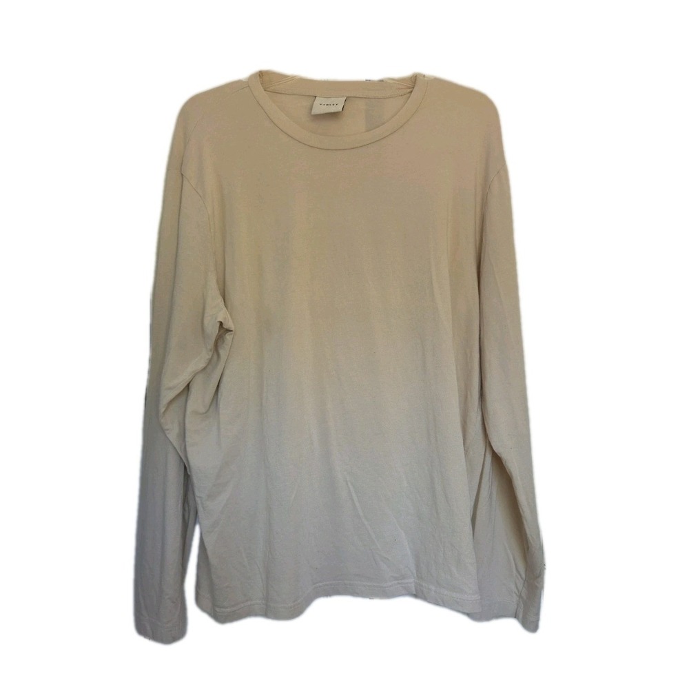 Varley Leah Boyfriend Long Sleeve T Shirt Womens L Minimalist Basic Baselayer